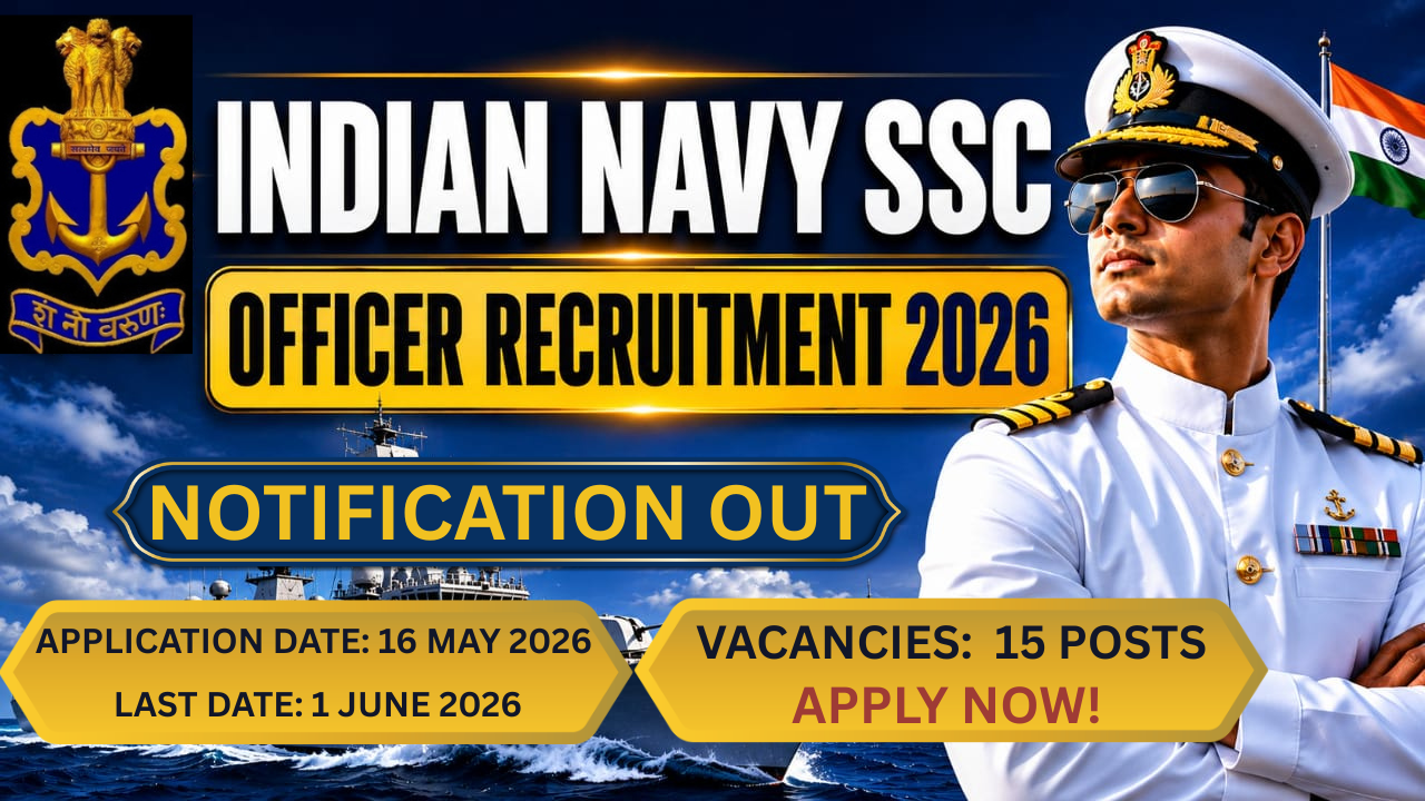 Indian Navy SSC Officer Recruitment 2026